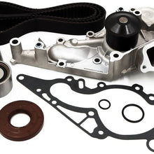 Timing Belt Water Pump Kit fits for 2003-2009 Lexus GX470, 2002-2009 Lexus SC430 LS430, 2000-2009 Toyota Tundra Sequoia 4Runner, 1998-2007 Lexus GS430 LX470 GS400 LS400 SC400 4.0L 4.3L 4.7L V8 DOHC