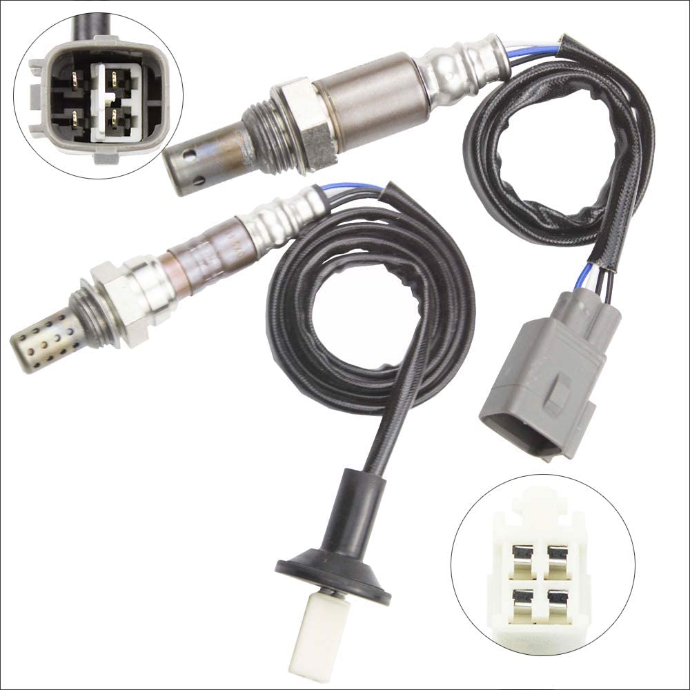 higherbro 2x Oxygen O2 sensor for 2009-2010 Toyota Corolla Martrix 1.8L; 2009-2010 Pontiac Vibe 1.8L Upstream +Downstream