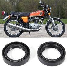 Fork Oil Seal,33x46x11mm Pair Front Damper Oil Fork Seal 91255-413-881 Fits for Honda CB360 1974