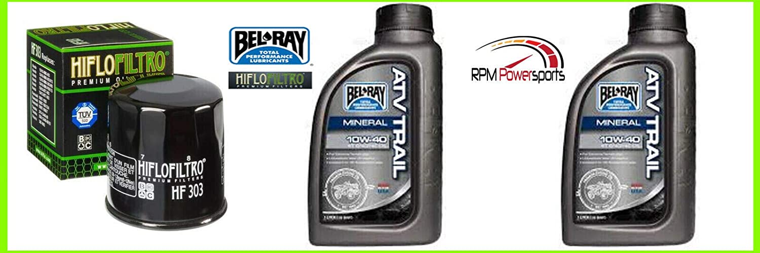 RPM Complete Engine Oil Change Kit for ATV Polaris 500 for Sportsman EFI Touring 08-10