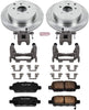 Power Stop KCOE2427A Autospecialty 1-Click OE Replacement Brake Kit with Calipers