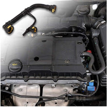 Hermoso Engine Vest Hose Cylinder Head Cover Oil Breather Pipes 1192WZ Fit for Peugeot 1007 206 SW 207 307 SW Citroen C2 C3 C4 ET3J4 (Color : Black)