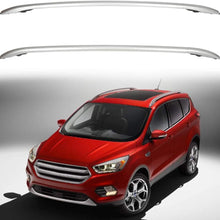 ECCPP Roof Rack Side Rails Luggage Cargo Carrier Roof Side Rails Fit for Ford Escape 2013 2014 2015 2016,Silver Aluminum Cross Rails