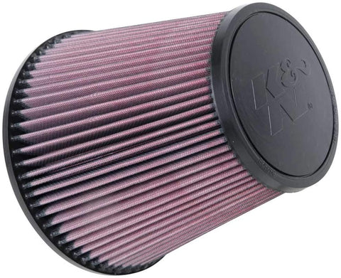 K&N Universal Clamp-On Air Filter: High Performance, Premium, Washable, Replacement Filter: Flange Diameter: 3.875 In, Filter Height: 7 In, Flange Length: 1.5 In, Shape: Round Tapered, RU-1029