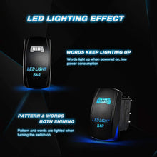 Nilight 10014W LED Light Bar Wiring Harness Kit 14AWG Heavy Duty 12V 5Pin Rocker Laser On Off Waterproof Switch Power Relay Blade Fuse-1 Lead,2 Years Warranty