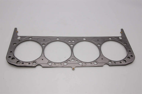 Cometic Gasket C5474-027 Cylinder Head Gasket, 4.080 in Bore, 0.027 in Compression Thickness, Multi-Layered Steel, Vortex, Small Block Chevy, Each