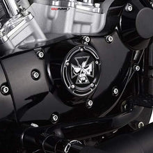 GUAIMI CNC Derby Timer Timing Engine Cover For Harley Dyna FLD Street Glide FLHTK FLHRS Fatboy FXSTB - Gothic Skull Cross
