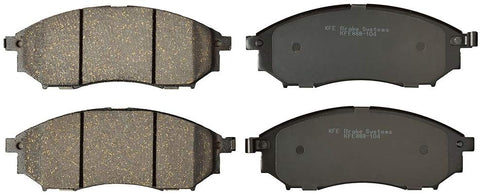 KFE Ultra Quiet Advanced KFE888-104 Premium Ceramic FRONT Brake Pad Set