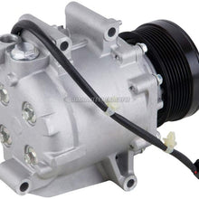 AC Compressor & A/C Clutch For Honda Civic 1.8L 2006 2007 2008 2009 2010 2011 w/ 3-Pin Connector - BuyAutoParts 60-01974NA NEW