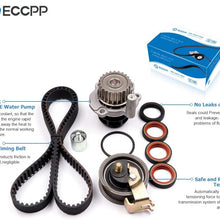 ECCPP Timing Belt Kit Water Pump TBK306B for 2001-2006 Audi TT Volkswagen Jetta Beetle GTi 1.8L TURBO