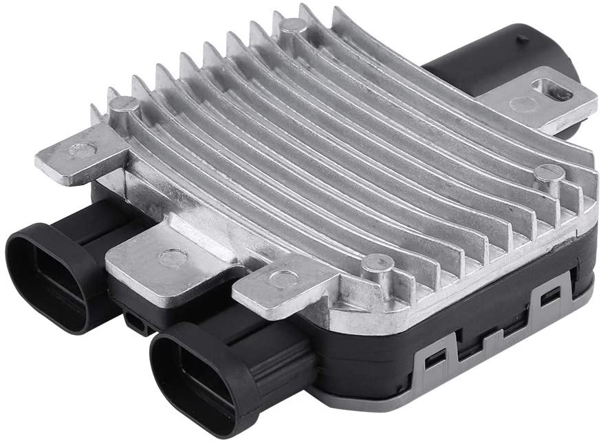 KIMISS Aluminum Radiator Cooling Fan Control Module for S60 7T43-8C609-BA 7G919A819AA