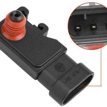 HERIS Manifold Absolute Air Pressure Map Sensor Fits Buick Cadillac Chevrolet Chevy Pontiac GMC GM Isuzu Saturn Saab Hummer Honda Replaces 16212460 12614970 213-331 12575837 8126149700