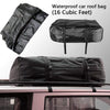 Caartonn Roof Top Cargo Carrier for Cars, Vans and SUVs.Car Travel Waterproof Roof Top Cargo Luggage Travel Bag (16 Cubic Feet)