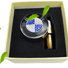VILLSION Car Logo Air Freshener Vent Clip Fragrance Scent Perfume Freshener Fit for BMW with Gift Box