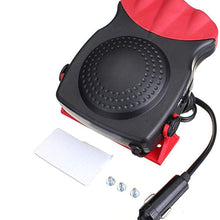 JullyCAnnice 2 in 1 12V 150W Auto Car Heater Portable Heating Fan with Swing-Out Handle Windscreen Defroster Dashboard Driving Demister