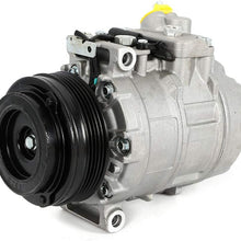 NEW AC Compressor and A/C Clutch For 2003-2006 BMWW X5 3.0L V6 A/C COMPRESSOR KIT Air Conditioner Compressor