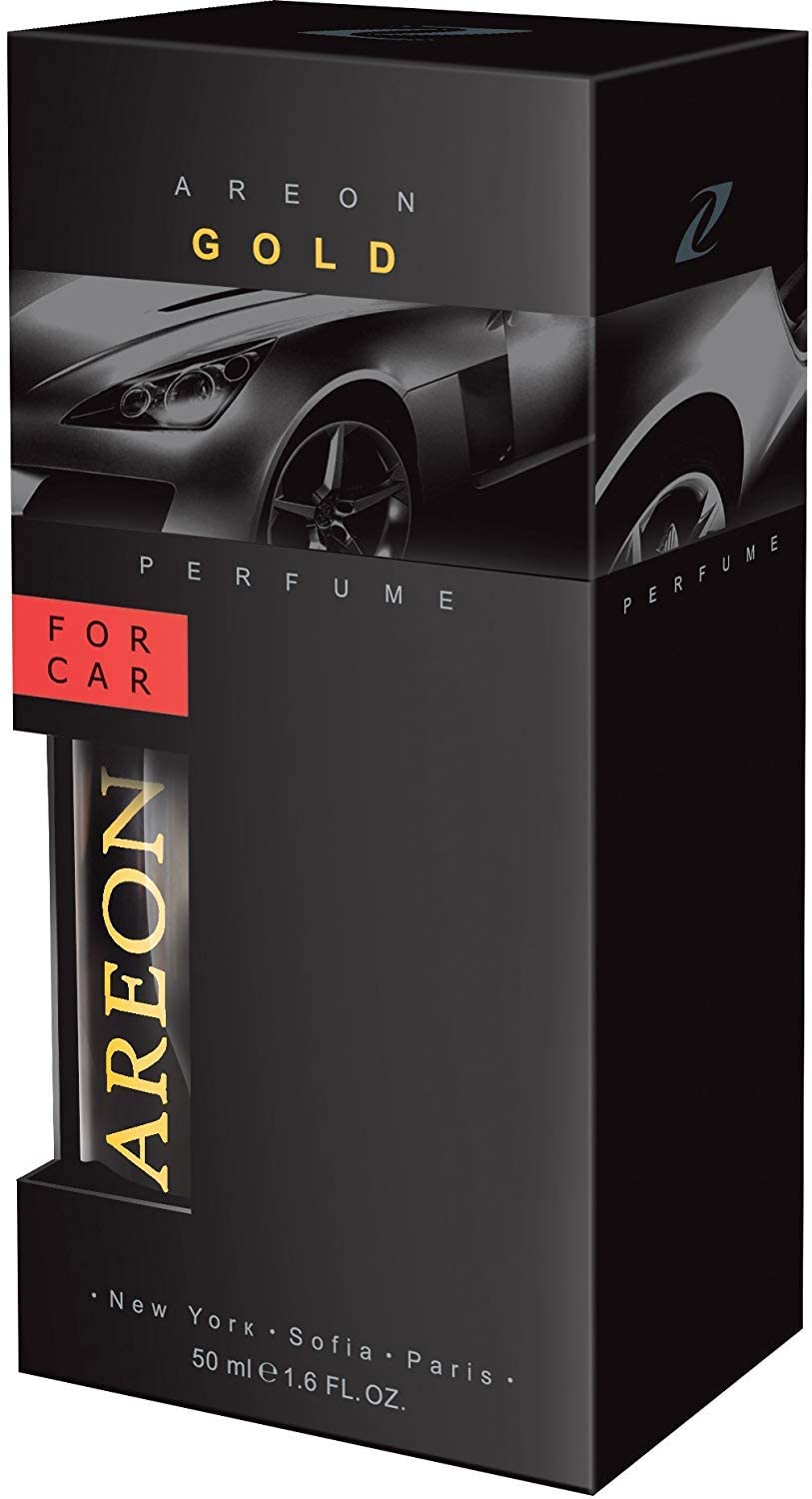 Areon Air Freshener Car Perfume (2, GOLD)