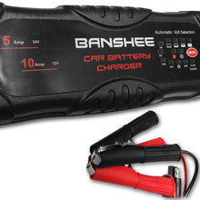 24V Smart Battery Charger Auto Car Truck Multiple Stage Charging Cycles