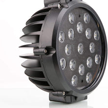 Black Horse Off Road 17EB26MA-PLB Black Grille Guard Kit with 7" Black LED Lights Compatible with 1999 2004 Jeep Grand Cherokee