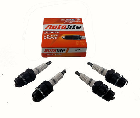 RTP AL437 Ford Tractor Spark Plugs fits 2N 8N 9N with Front Mount Distributor