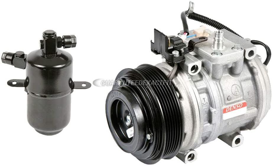 For Mercedes 190D 190E OEM AC Compressor w/A/C Clutch & Drier - BuyAutoParts 61-87877R4 New