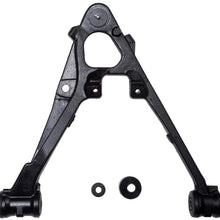 Front Left Lower Control Arm and Ball Joint Assembly Compatible Cadillac Escalade ESV EXT Chevy Avalanche Tahoe Silverado Suburban 1500 GMC Yukon XL Sierra 1500 AUQDD K620956 (W/o Off Road Suspension)