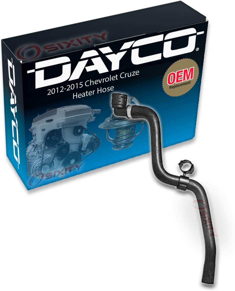 Dayco Heater Hose for 2012-2015 Chevrolet Cruze 1.4L L4 - Heater To Engine (Inlet) HVAC Radiator Coolant Heating
