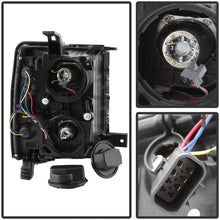 ACANII - For 2014-2015 Chevy Silverado 1500 LED Light Tube DRL Projector Headlights Headlamps Driver + Passenger Side