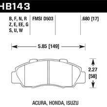 Hawk Performance HB143Z.680 Performance Ceramic Brake Pad