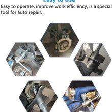 A ABIGAIL Disc Brake Caliper Wind Back Tool Kit Front and Rear Brake Piston Compression Tool Professional Automotive Mechanic Tool Set