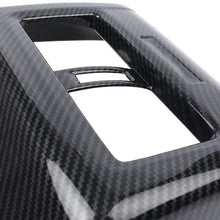Newsmarts Carbon Fiber Interior Rear Air Vent Outlet Cover Trim Inner Sticker Décor For Toyota Camry 2018