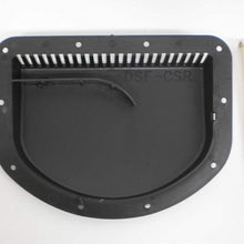 Black Side Wall Forced Air Vent Cowl Exterior Motorcycle Trailer Camper RV