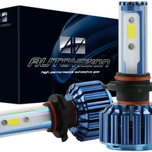 AUTOVIZION H11 LED Headlight Foglight Bulb for any H11(H8/H9/H16) Halogen Headlight Bulb upgrade to LED (1 pair, Cool White)