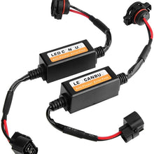 Terisass 2 Pcs H16 5202 LED Headlight Decoder Device Anti-Interference Error Canceler Resistor Decoder