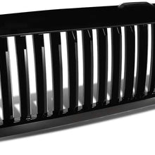 DNA MOTORING GRF-023-BK Front Bumper Grille Guard, Black