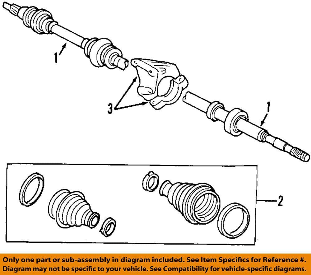 Volvo 36011292, CV Axle Shaft