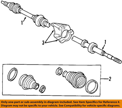 Volvo 36011292, CV Axle Shaft
