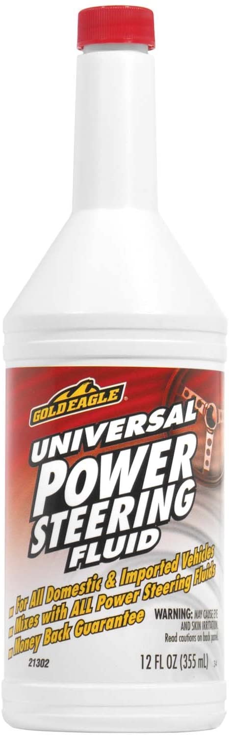 Gold Eagle 21302 12 Oz Universal Power Steering Fluid