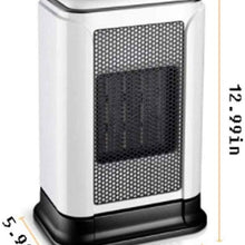 Zyyqt Desktop Heater, Home Quiet Energy-Saving Ceramic PTC Moving Head Small Portable Heater