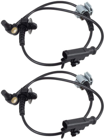 Automotech 2PCS ABS Wheel Speed Sensor Front Left & Right ALS1465 15229012 compatible with Cadillac Escalade EXT 2007-2012/C h e v r o l e t Avalanche & Suburban 1500 & Tahoe 2007-2012/GMC Yukon XL 15