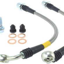 StopTech 950.44507 Stainless Steel Braided Brake Hose Kit Rear Stainless Steel Braided Brake Hose Kit