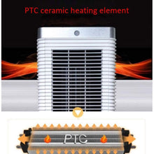 Zyyqt Small Shaking Head Heater, Bathroom Baby Heater Body Sensing Waterproof Anti-scalding 3 Seconds Home Energy Saving