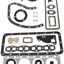 Complete Tractor New Gasket Kit 1209-1323 Replacement For Massey Ferguson 135, 202 Gas, 204 Indust/Const, 35, 50, F40, TO35 830689M91