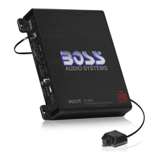 BOSS Audio Systems R1100M Monoblock Car Amplifier - 1100 Watts Max Power, 2/4 Ohm Stable, Class A/B, Mosfet Power Supply, Remote Subwoofer Control