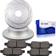 Ineedup 2 Brake Disc Rotots and 4 Ceramic Pads fit for Infiniti FX35 FX37 FX45 JX35 M35h M37 M56 Q50 Q60 Q70 Q70L QX60 QX70,2003-2007 2009-2018 Murano,2013-2017 Pathfinder Quest