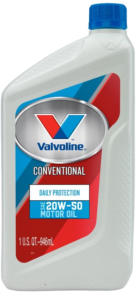 Valvoline VV135 All Climate SAE 20W-50 Turbo Approved Motor Oil - 1 Quart Bottle (Case of 12)