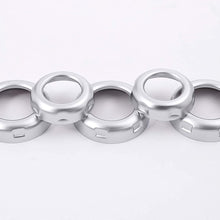 HERBEN 5pcs/Set Chrome Volume and Air Conditioning Knobs Trim for Land Rover Discovery 4 LR4 Car Accessory and Parts