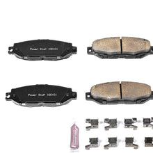 Power Stop Z23-613, Z23 Evolution Sport Carbon-Fiber Ceramic Rear Brake Pads