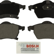 Bosch BE819 Blue Disc Brake Pad Set for Saab: 1999-03 9-3; Saturn: 2001-02 L100, 2001-03 L200, 2001-05 L300, 2000 LS, 2000 LS1, 2000 LS2, 2000 LW1, 2000 LW2, 2001-03 LW200, 2001-03 LW300 - FRONT