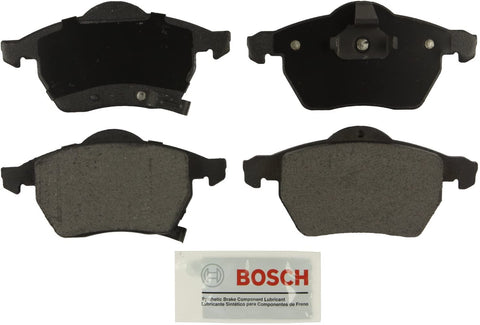 Bosch BE819 Blue Disc Brake Pad Set for Saab: 1999-03 9-3; Saturn: 2001-02 L100, 2001-03 L200, 2001-05 L300, 2000 LS, 2000 LS1, 2000 LS2, 2000 LW1, 2000 LW2, 2001-03 LW200, 2001-03 LW300 - FRONT